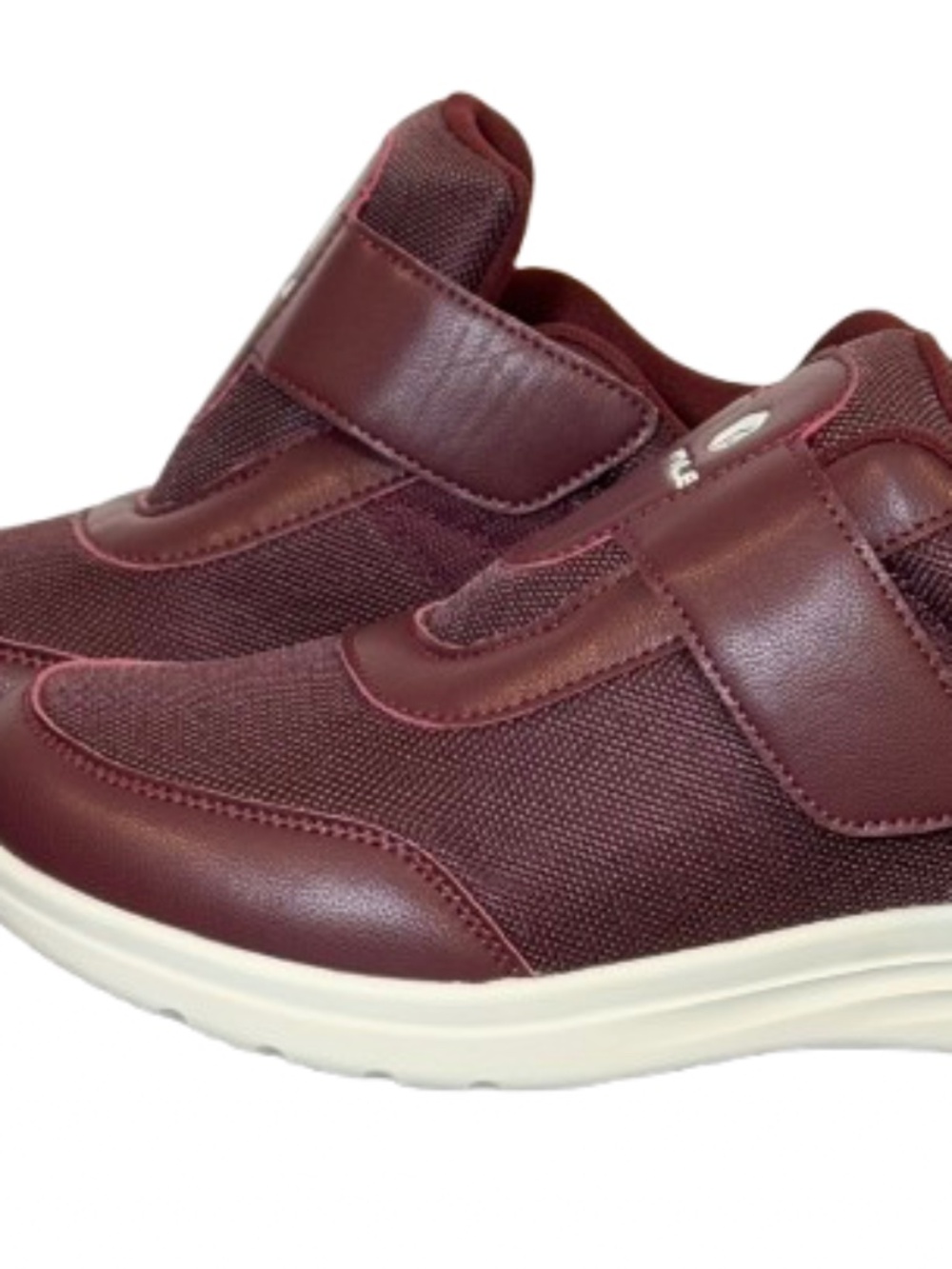 NWT FitVille Flats Maroon Women's Size 11W Diabetic Shoes Adj Extra Wide Width